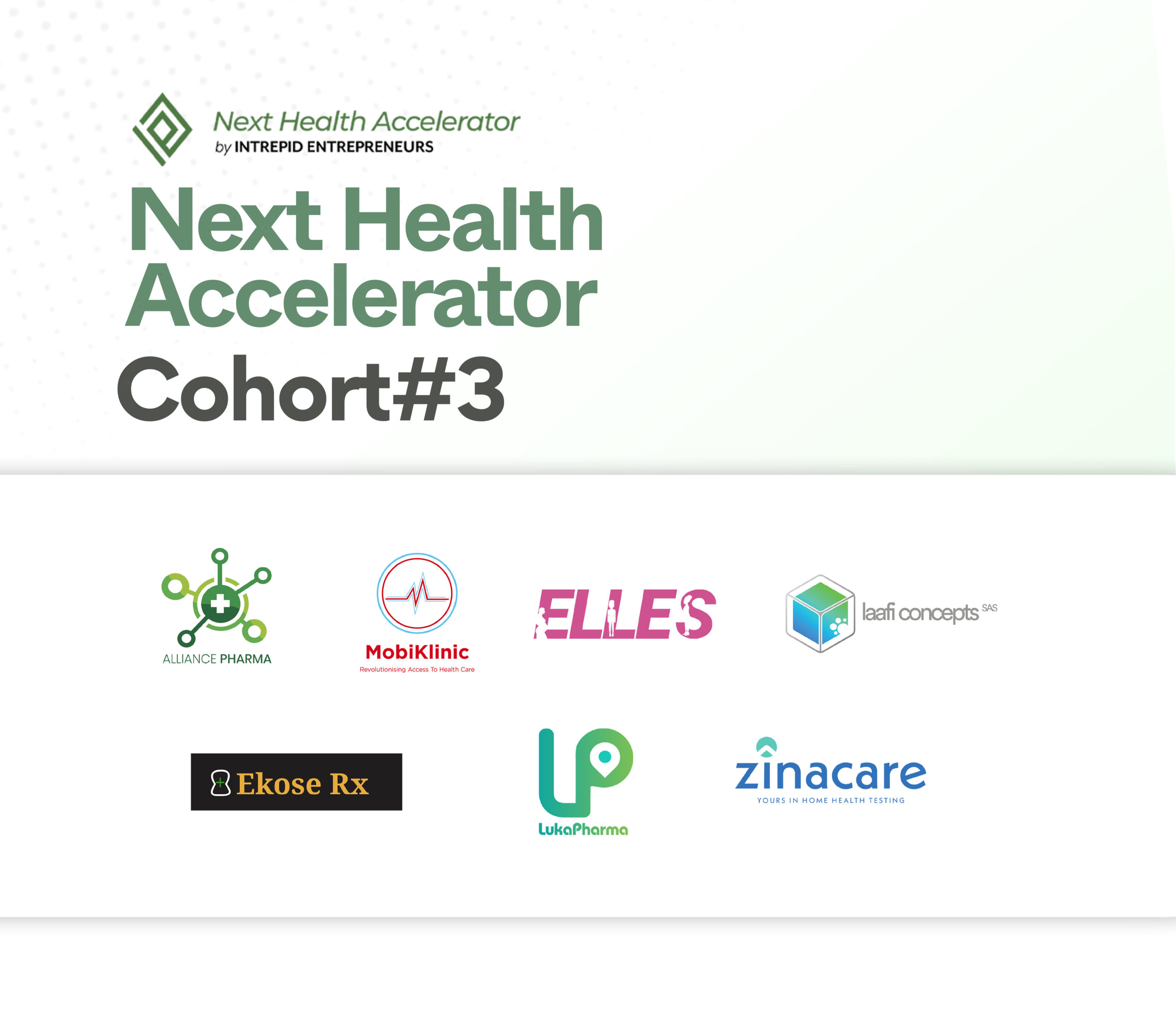 07 innovative projects join the Next Health Accelerator for its 3rd cohort